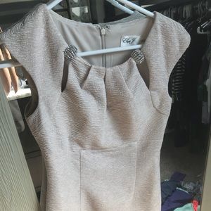 Eliza J sequin dresss w accent top